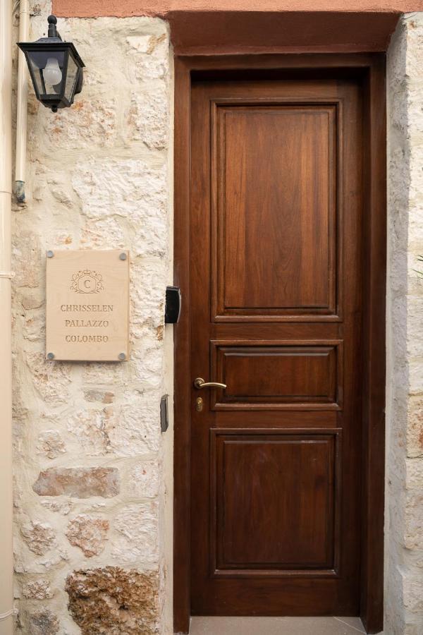 Chrisselen Palazzo Colombo Apartment Chania  Exterior foto